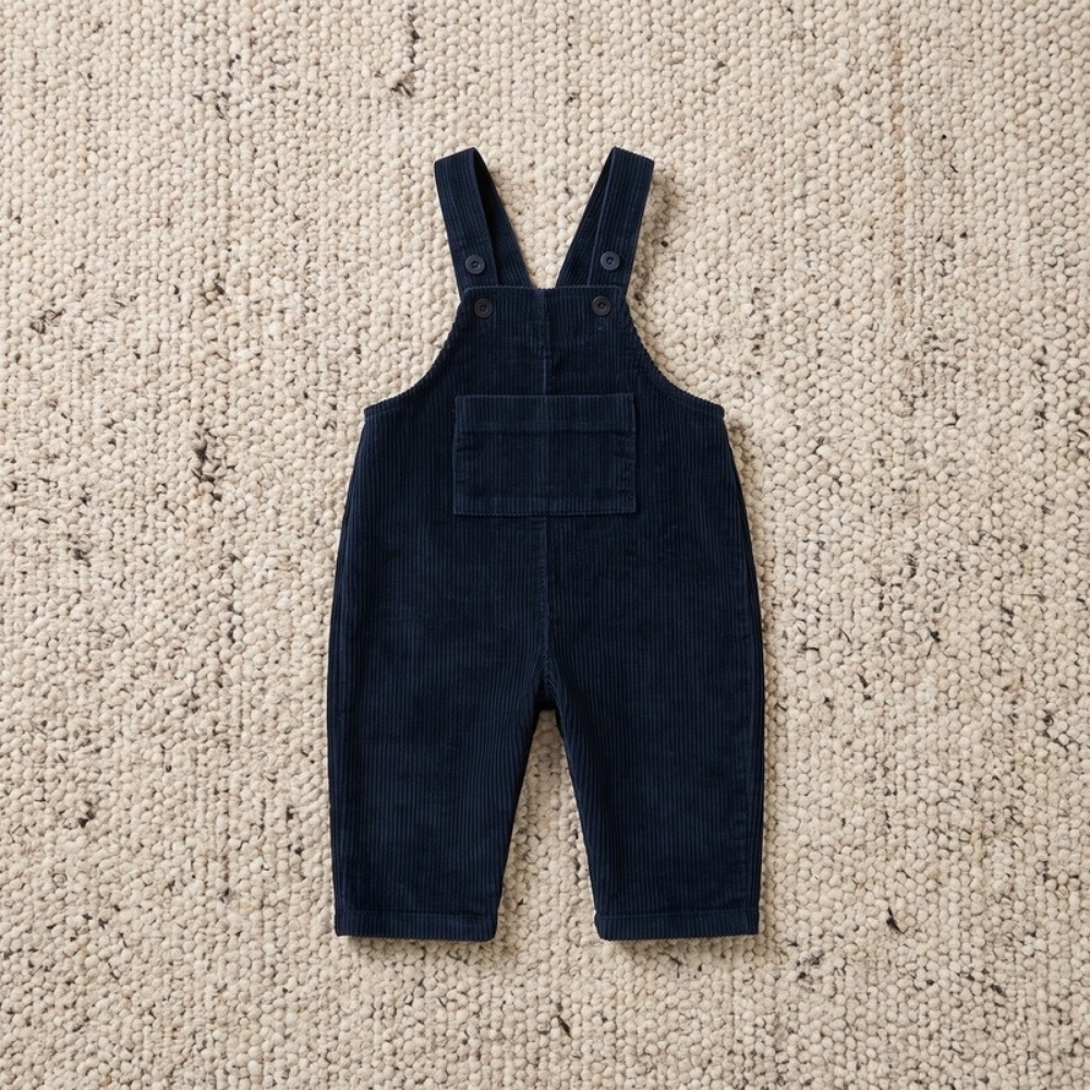 Lilo Corduroy Overalls - Navy