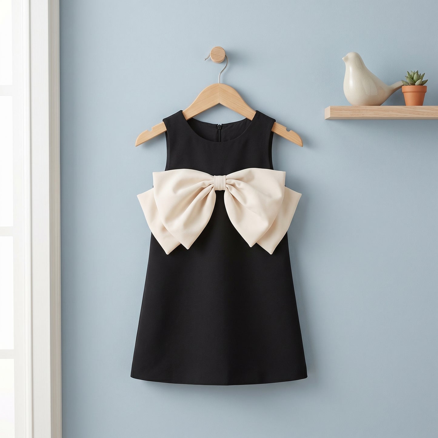 Baby Lilo Sleeveless Big Bow Girls Dress