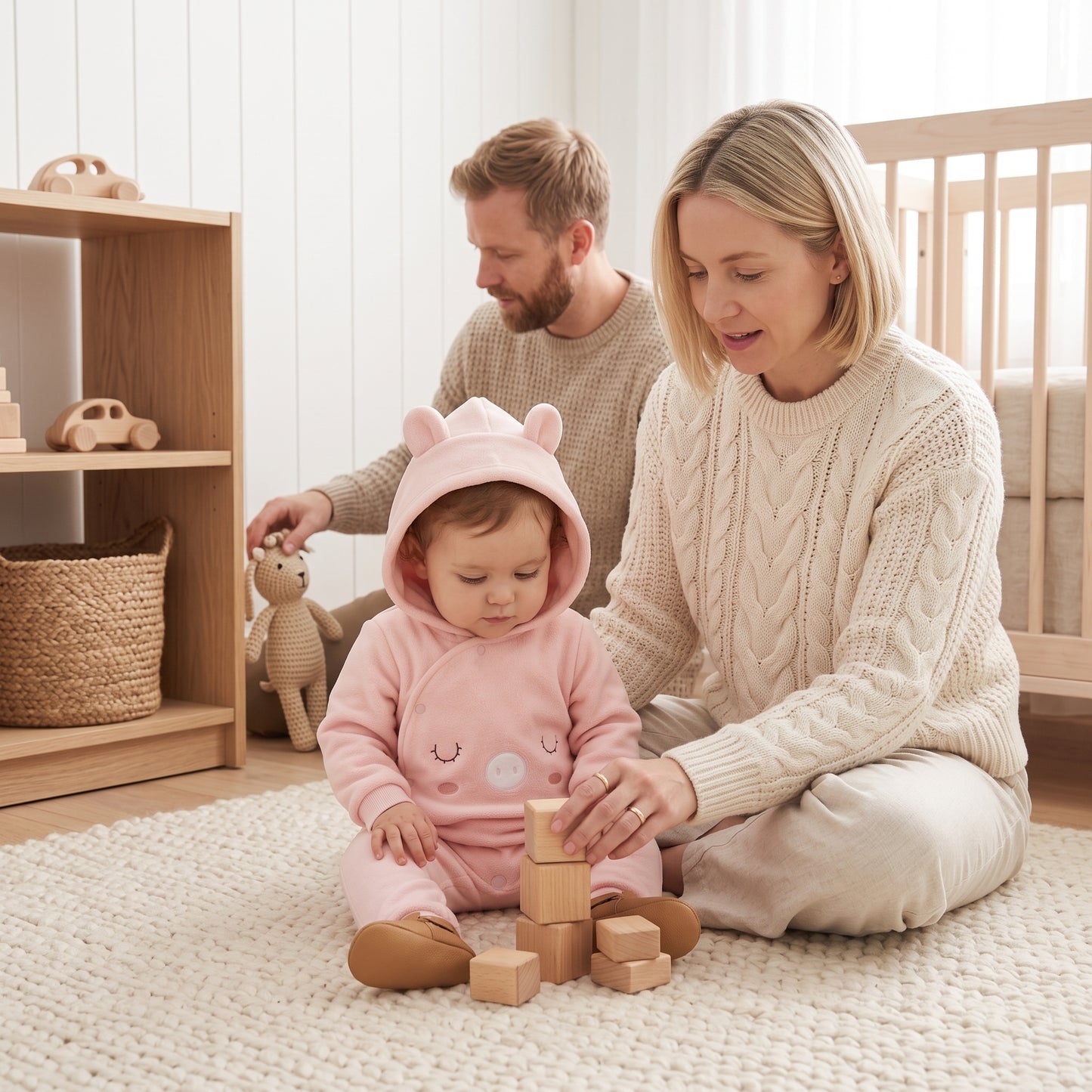 Lilo Meadow Baby Hoodie Romper