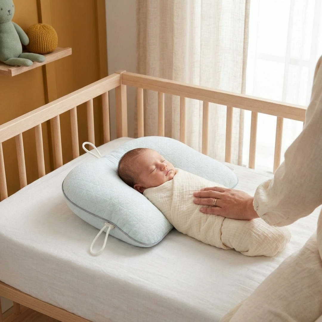 Star Shape Newborn Head Support Pillow
