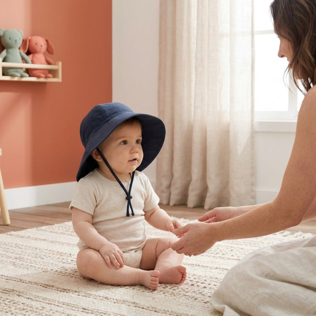 Adjustable Baby Sun Hat UPF 50+