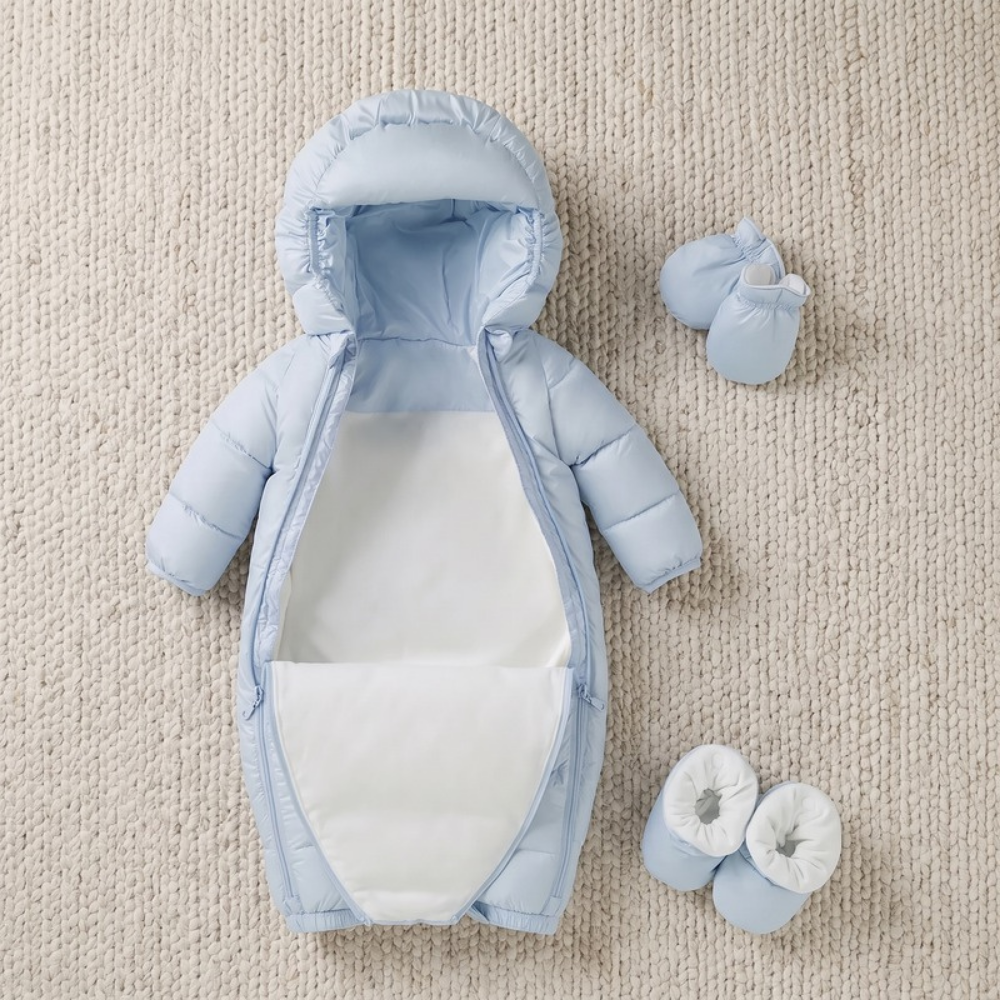 Lilo Baby Down Snowsuit - Powder Blue