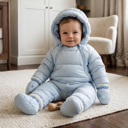 Lilo Baby Down Snowsuit - Powder Blue