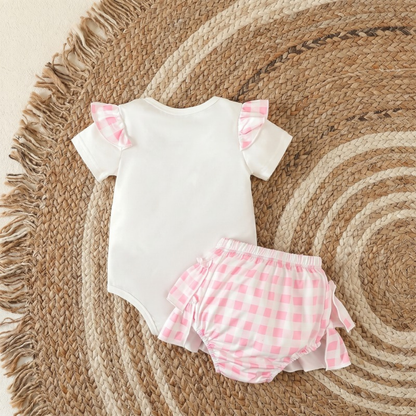Lilo Letter Print Three Piece Set