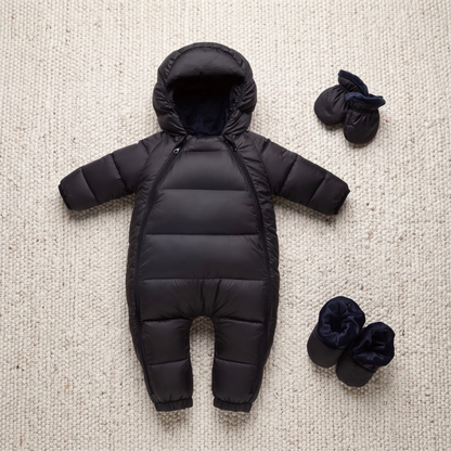 Lilo Baby Down Snowsuit - Black