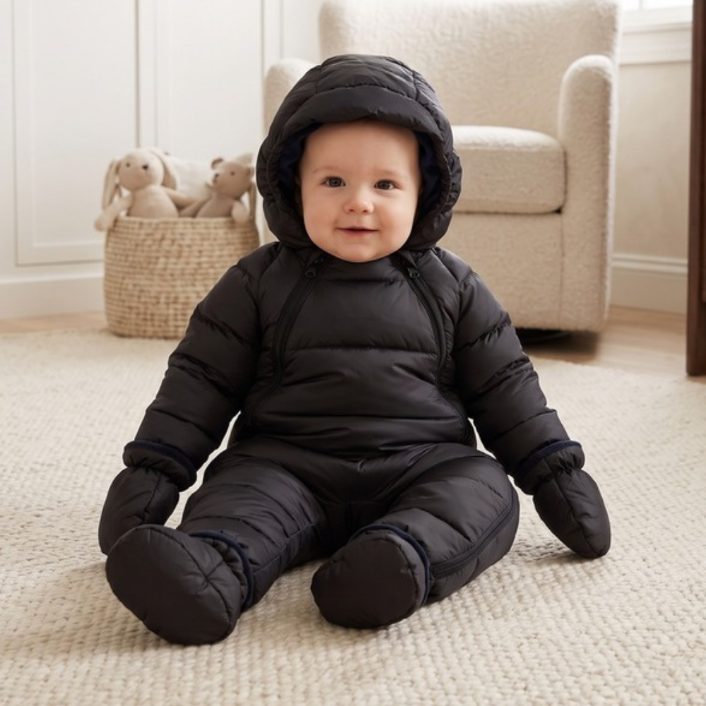 Lilo Baby Down Snowsuit - Black