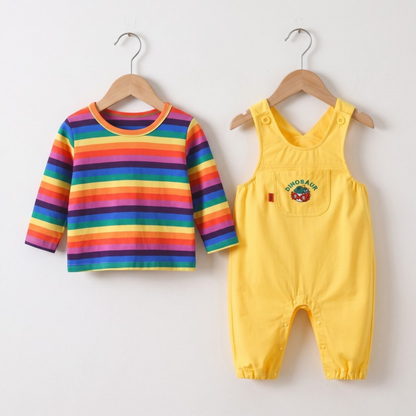 Lilo Dinosaur Dungaree Set