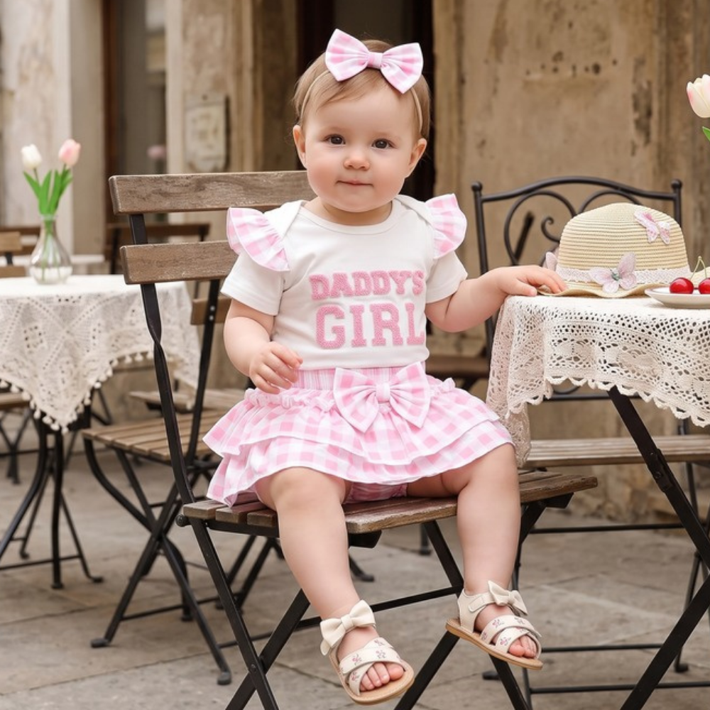 Lilo Letter Print Three Piece Set