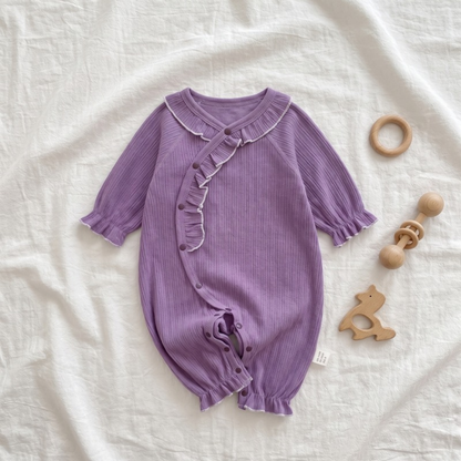 Lilo Seamless Cotton Romper - Lavender