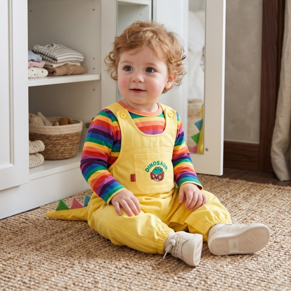 Lilo Dinosaur Dungaree Set