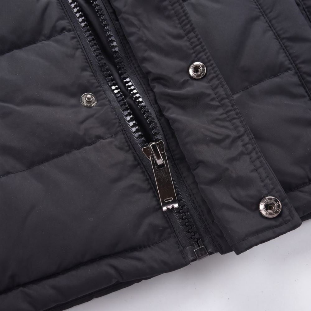 Lilo Boys Long Down Coat - Black