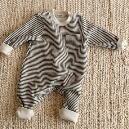 Lilo Fleece Stripe Set - Black