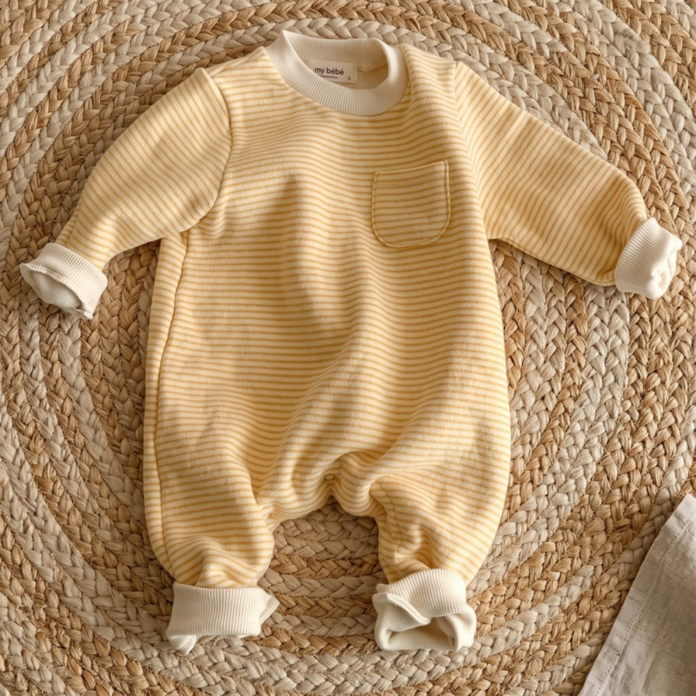 Lilo Fleece Stripe Set - Yellow