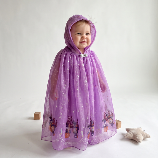 Lilo Hooded Witch Halloween Costume - Purple