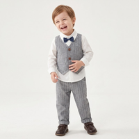 Grey Pinstripe