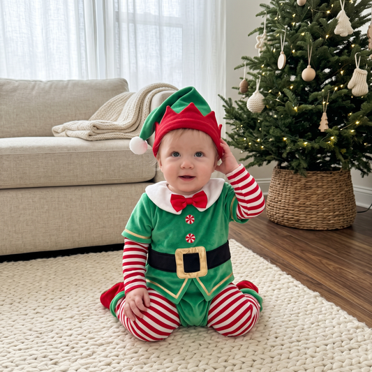 Lilo Tinsel Baby Christmas Costume - Elf