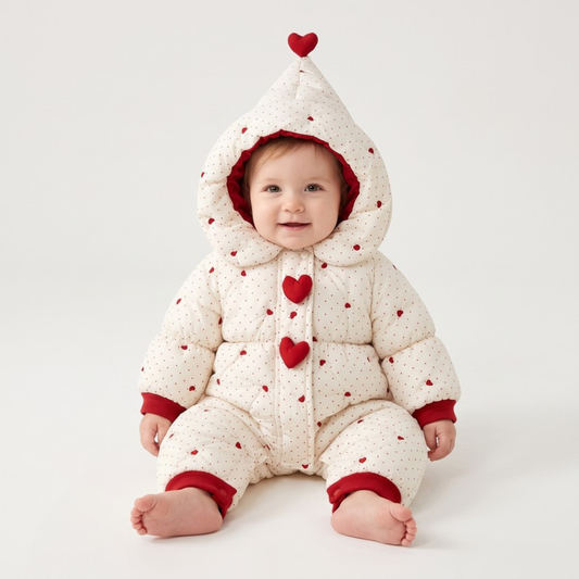 Lilo Quilted Girl Snowsuit