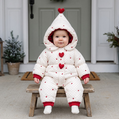 Lilo Quilted Girl Snowsuit