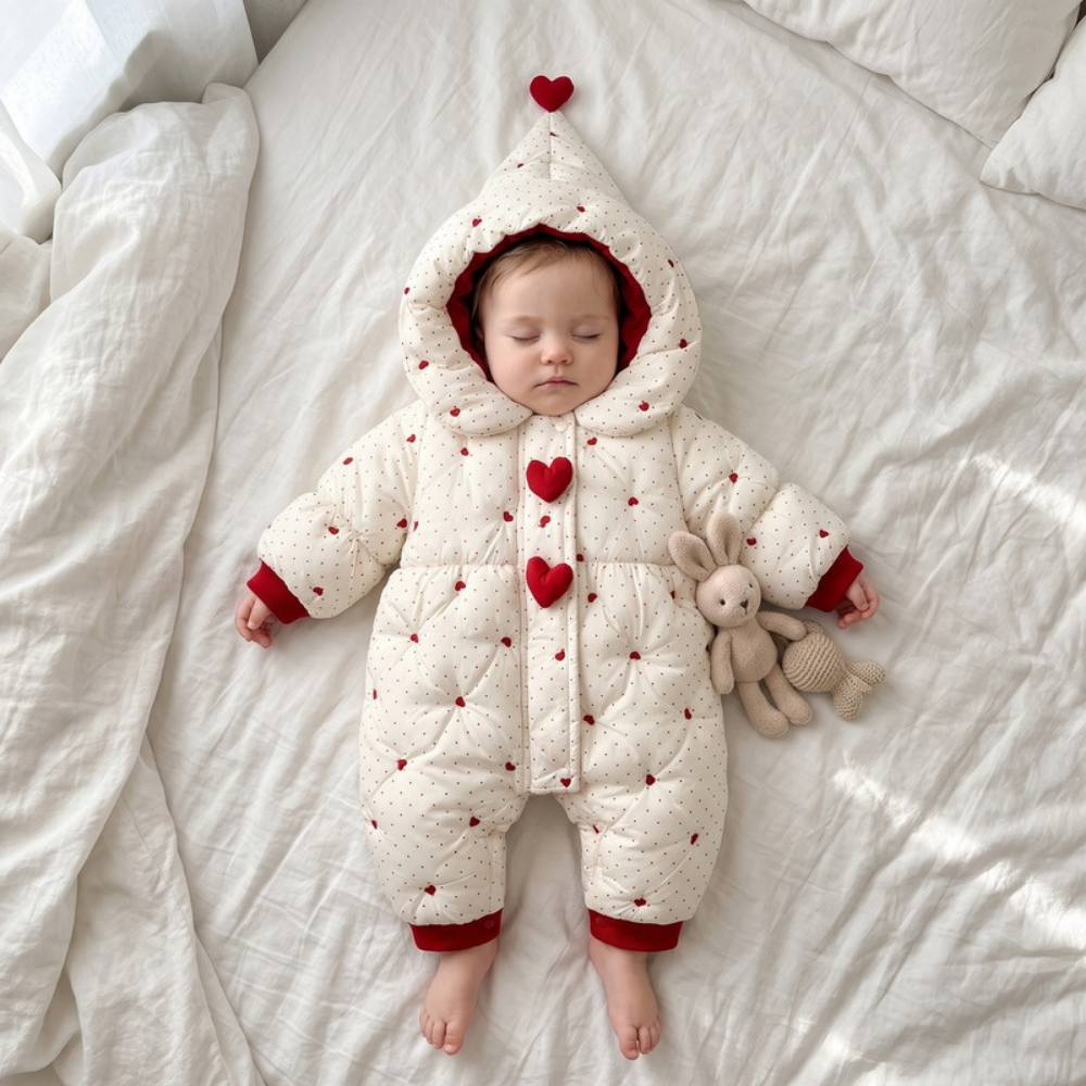 Lilo Quilted Girl Snowsuit