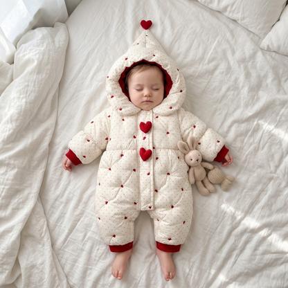 Lilo Quilted Girl Snowsuit
