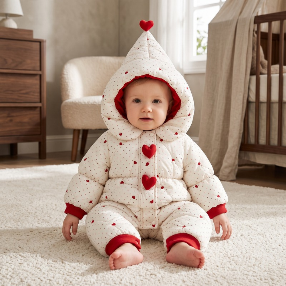 Lilo Quilted Girl Snowsuit