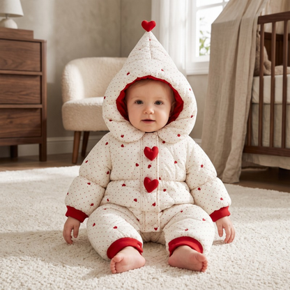 Lilo Quilted Girl Snowsuit
