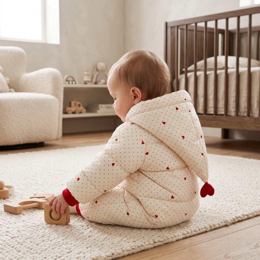 Lilo Quilted Girl Snowsuit