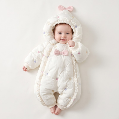 Lilo Padded Newborn Snowsuit