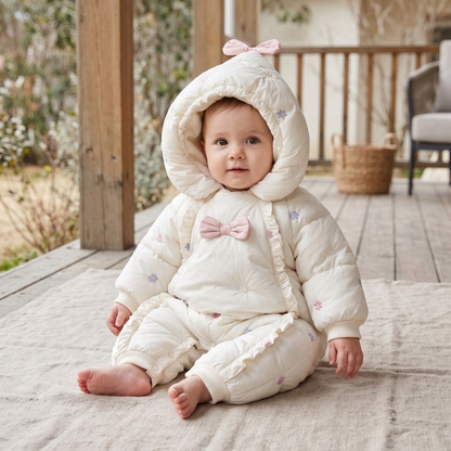 Lilo Padded Newborn Snowsuit