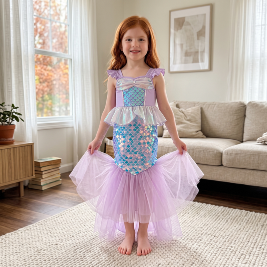 Lilo Pearl Girls Mermaid Dress