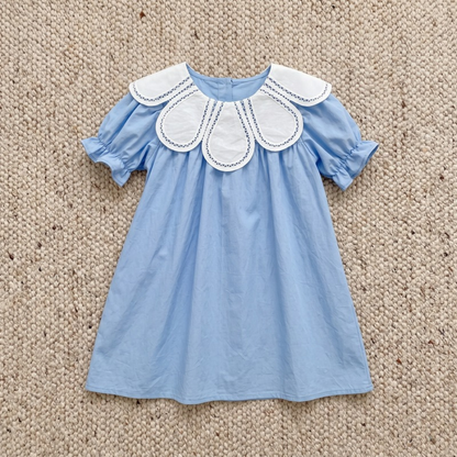 Lilo Wrap Princess Dress - Blue