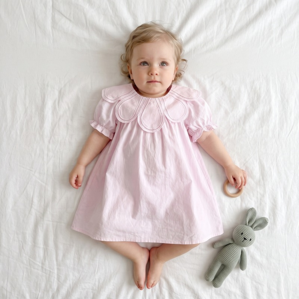 Lilo Wrap Princess Dress - Pink
