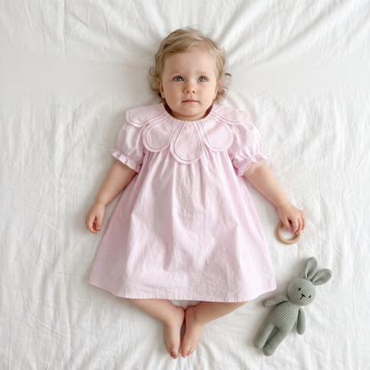 Lilo Wrap Princess Dress - Pink