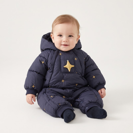 Lilo Hooded Boys Snowsuit