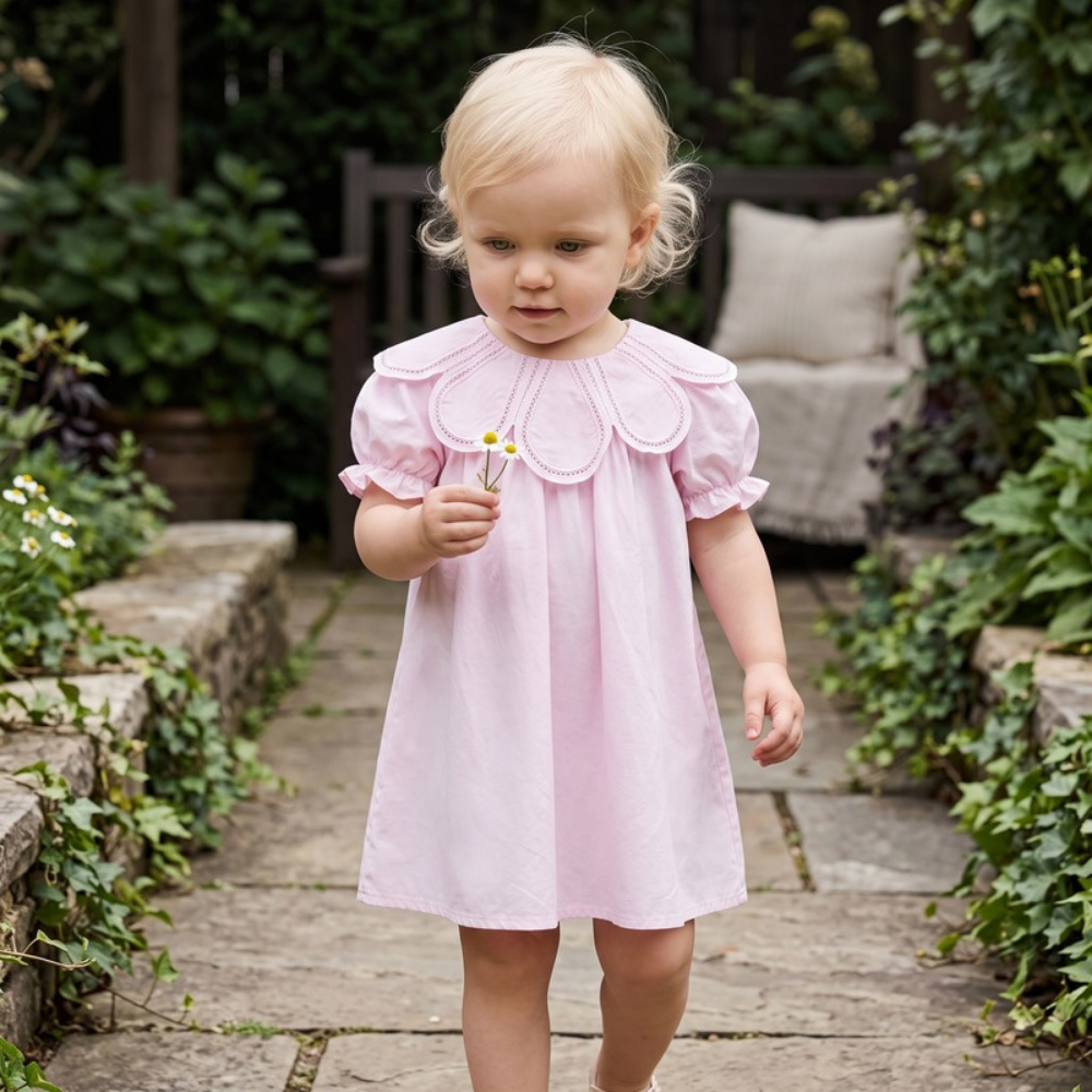 Lilo Wrap Princess Dress - Pink