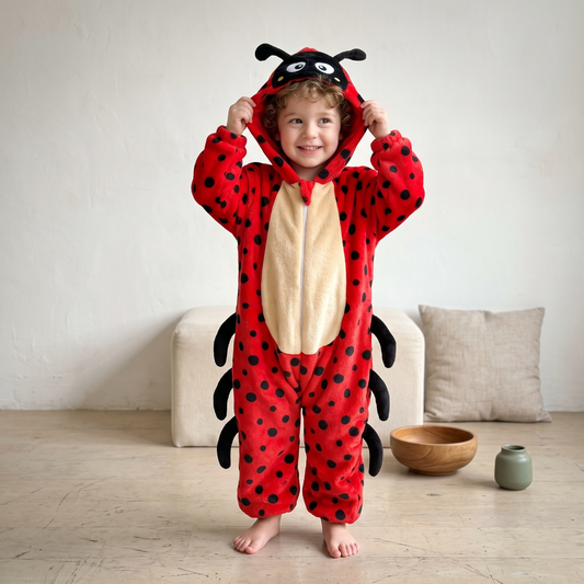 Lilo Cub Kids Animal Onesie - Ladybug