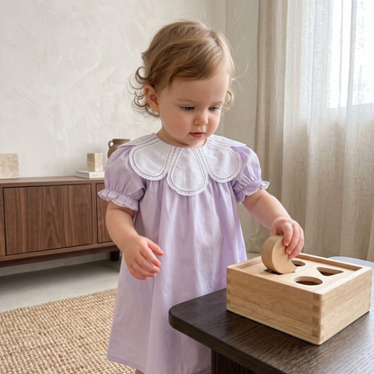 Lilo Wrap Princess Dress - Purple