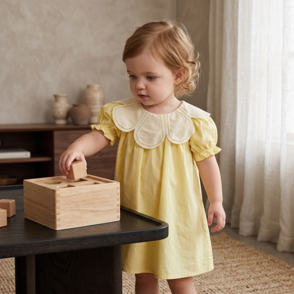 Lilo Wrap Princess Dress - Yellow