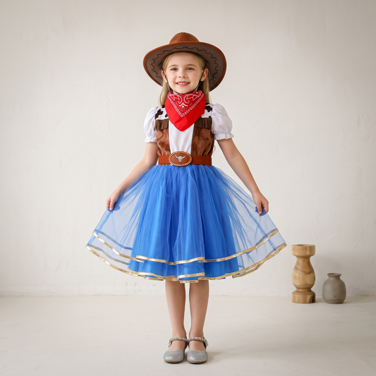 Lilo Ranger Boys Cowboy Costume - Blue