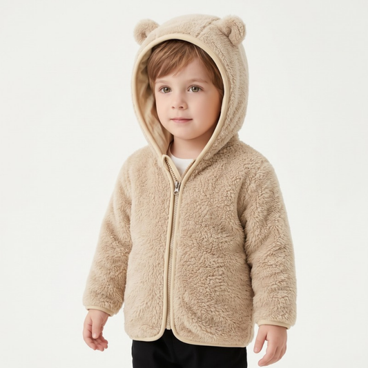Lilo Pastel Baby Coat - Cream