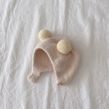 Lilo Pom Pom Beanie - Beige