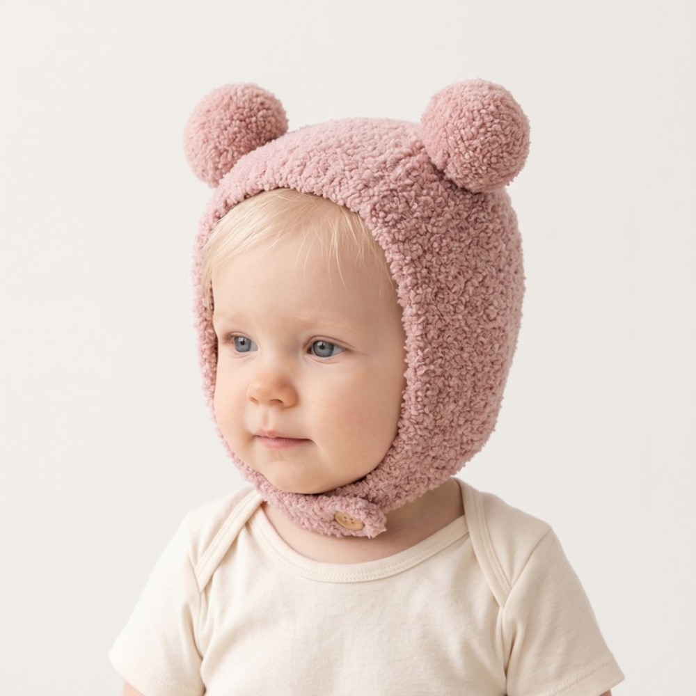 Lilo Pom Pom Beanie - Pink
