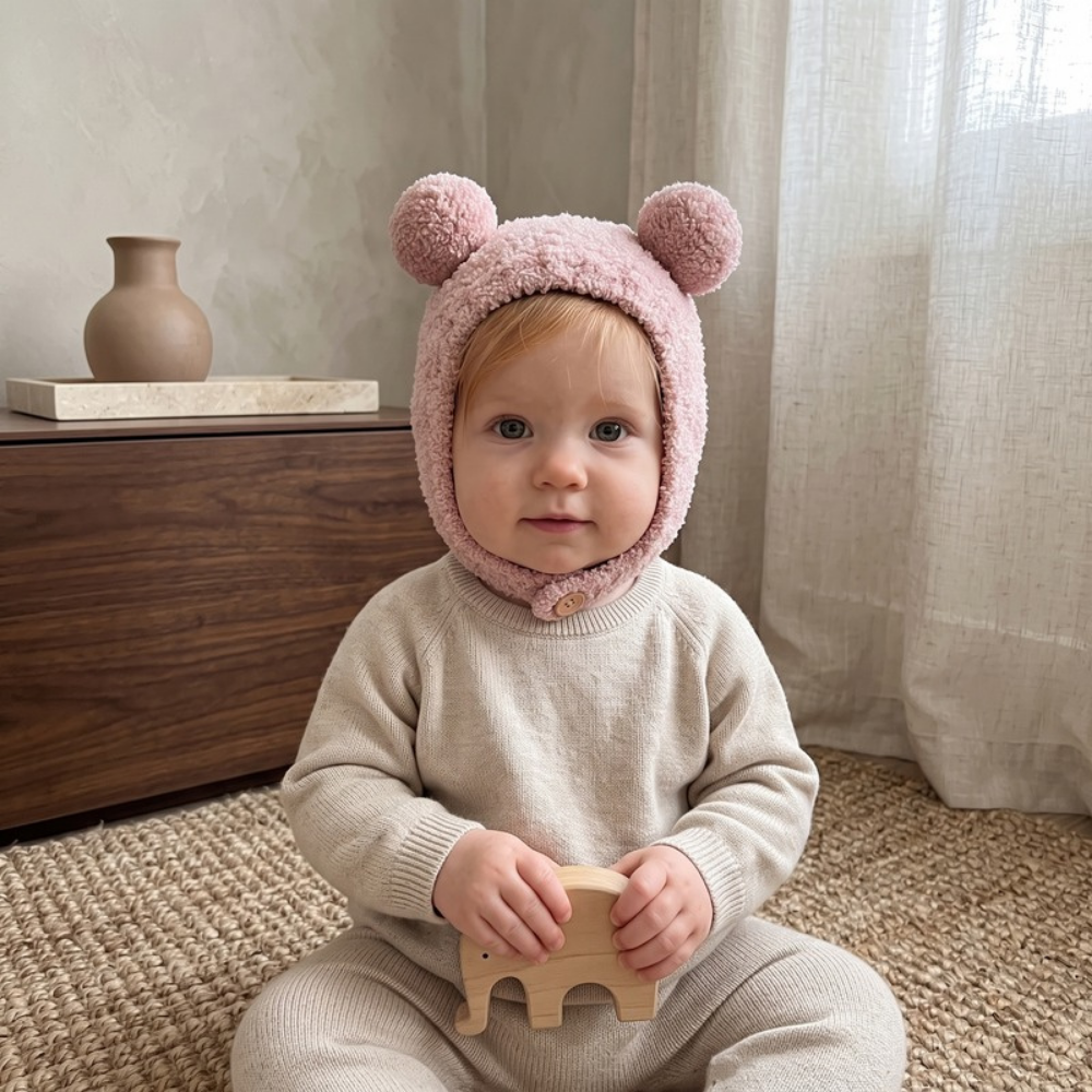 Lilo Pom Pom Beanie - Pink
