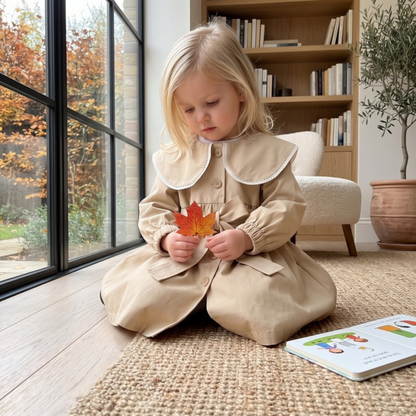 Lilo Khaki Belted Trench Coat