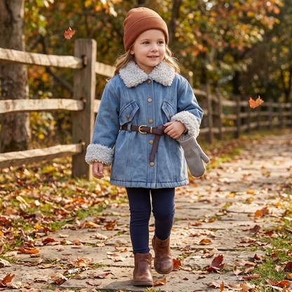 Lilo Fleece Lined Denim Jacket