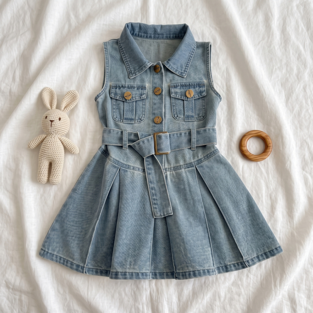 Lilo Denim Summer Dress