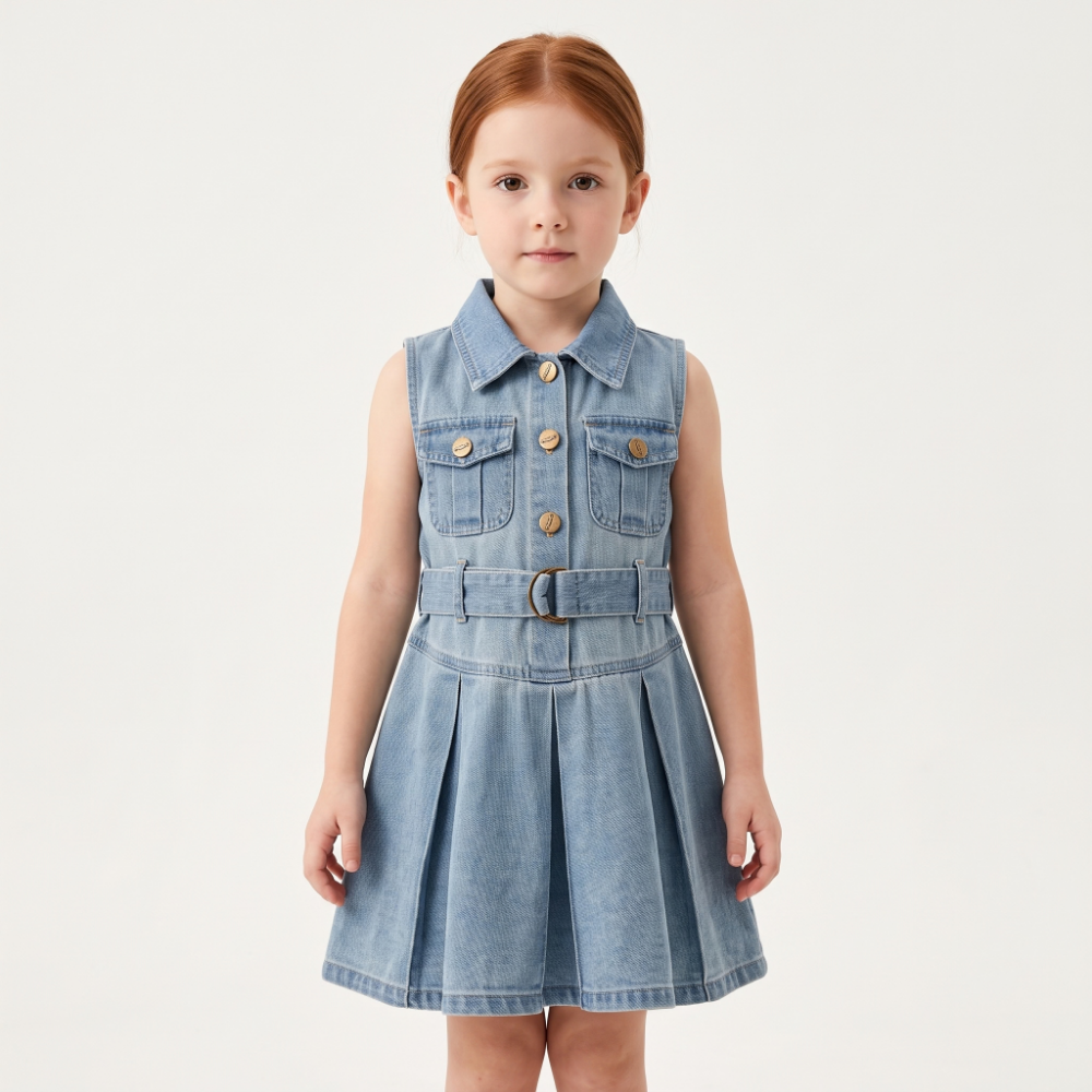 Lilo Denim Summer Dress