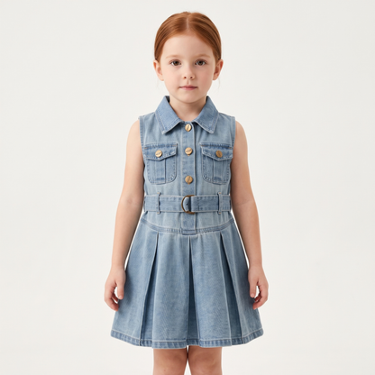 Lilo Denim Summer Dress