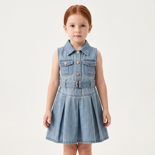 Lilo Denim Summer Dress