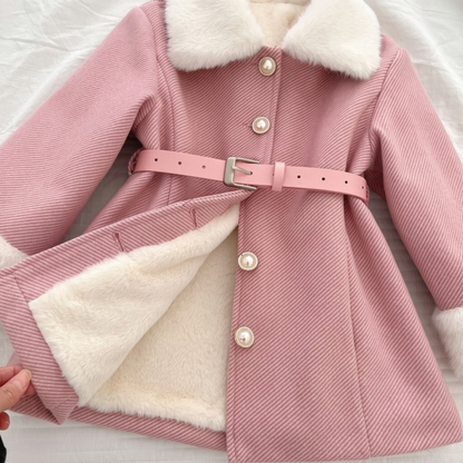 Lilo Belted Wool Winter Coat